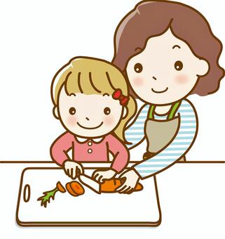 children should help their parents cooking dinner