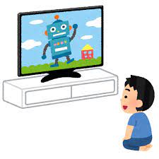 watching animation