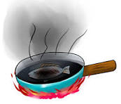 burned food